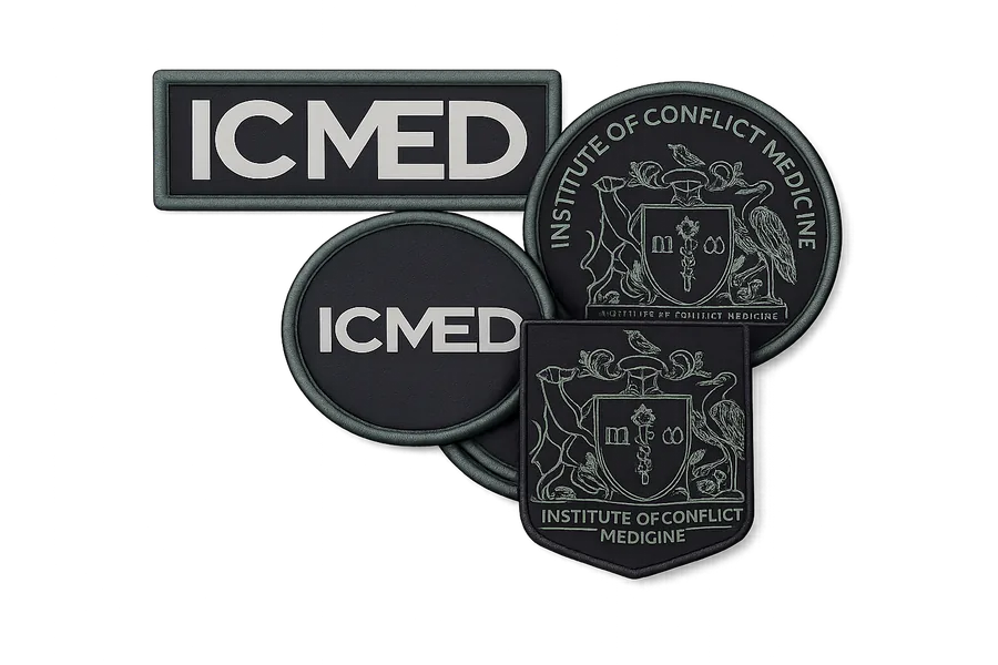 ICMED branded patches