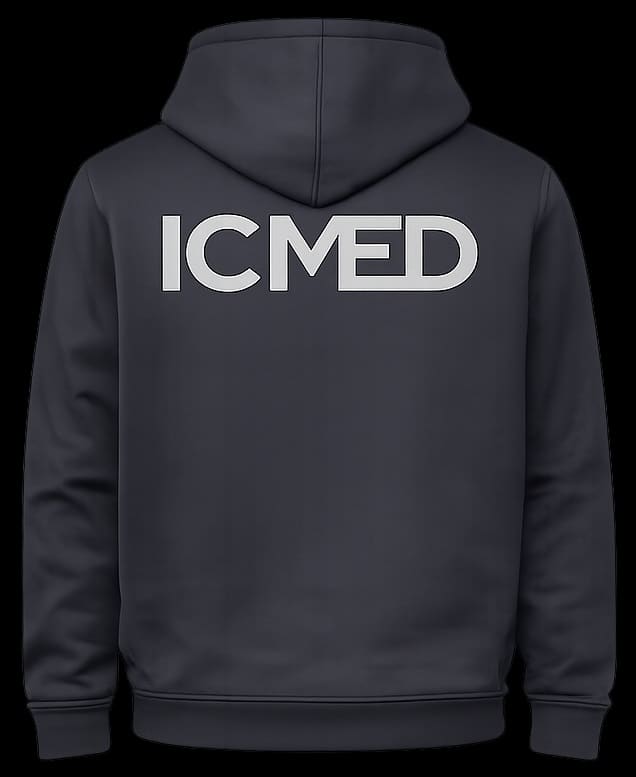 ICMED branded hoody